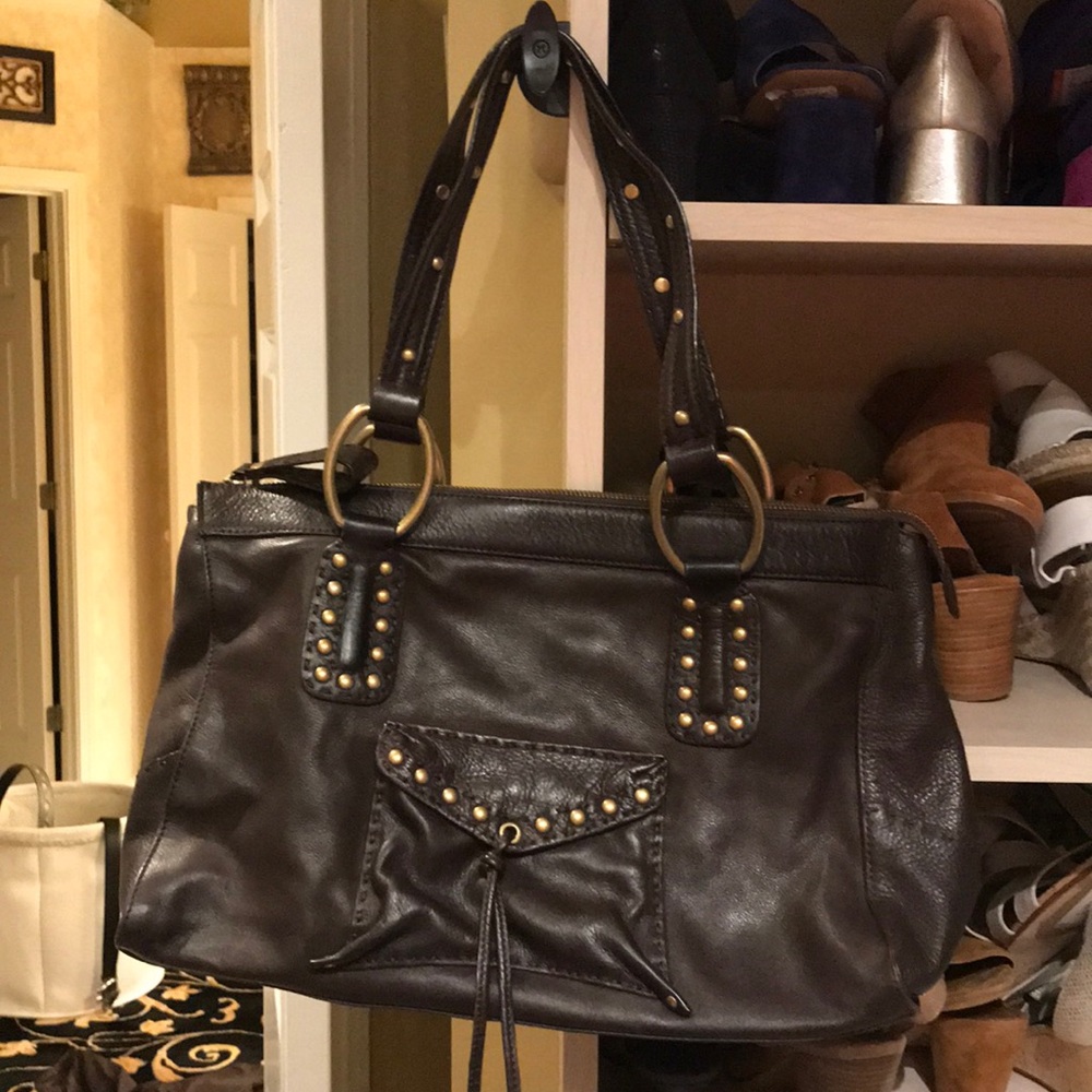 Via Spiga Brown soft leather Purse